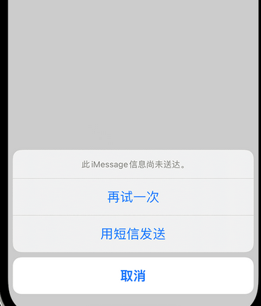 皋兰apple维修iPhone上无法正常发送iMessage信息