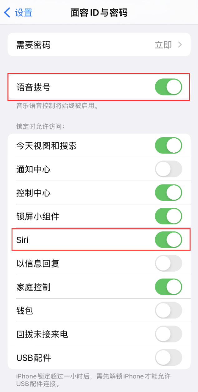 皋兰苹果维修网点分享不解锁 iPhone 的情况下通过 Siri 拨打电话的方法 